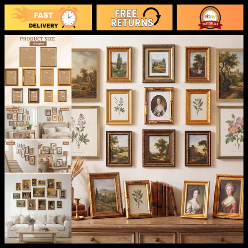 Pack vintage picture - vintage, frames